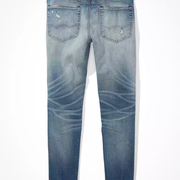 Mens American Eagle Jeans Size 31x32 Acid Wash - Picture 4 of 5